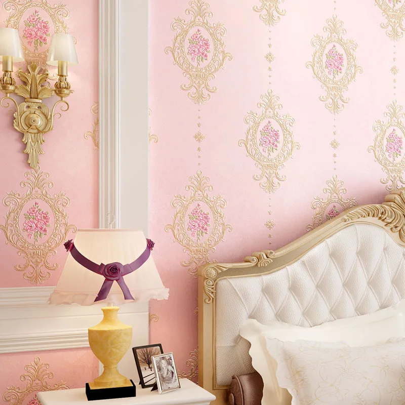 3D Embossed fine floral European wallpaper thick non-woven garden flowers warm pink home decor ab version DIY bedroom
3D Embossed fine floral European wallpaper thick non-woven garden flowers warm pink home decor ab version DIY bedroom