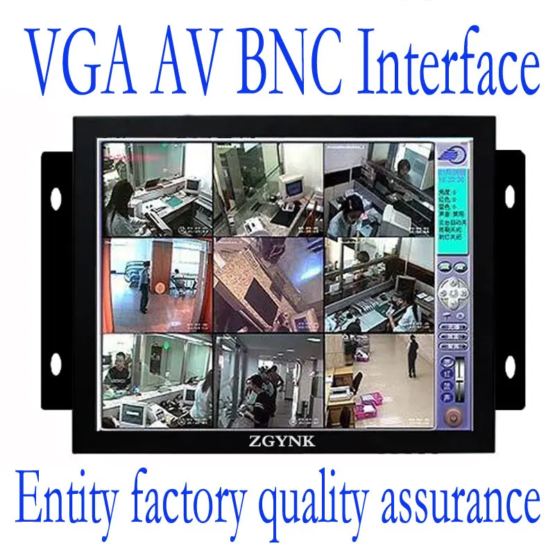 FREE SHIPPING ZGYNK / 8 inch TFT LED metal Monitor Open Frame Industrial monitor with VGA /AV/BNC/HDMI monitor
FREE SHIPPING ZGYNK / 8 inch TFT LED metal Monitor Open Frame Industrial monitor with VGA /AV/BNC/HDMI monitor
