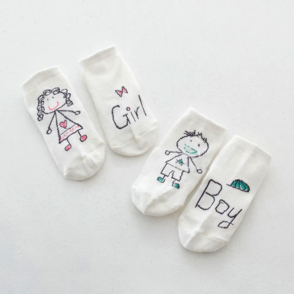 2019 хлопковые носки для новорожденных Носки малышей с героями мультфильмов