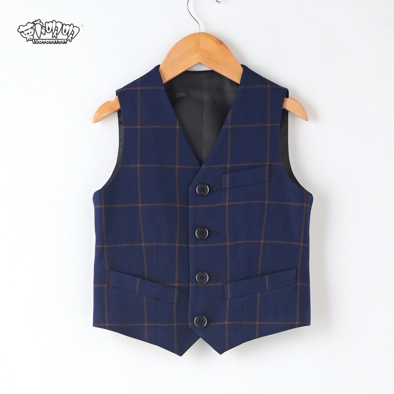 Children Plaid Vest Flower Boys Formal Prince Wedding Waistcoat Kids Piano Vest Boys Host Performance Costume
Children Plaid Vest Flower Boys Formal Prince Wedding Waistcoat Kids Piano Vest Boys Host Performance Costume