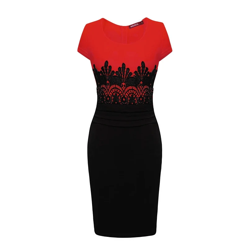 Hot Sales Summer Dress Women Midi Lace Bodycon Party Dresses Ladies Contrast Dress Cotton Rome Vestido X3
Hot Sales Summer Dress Women Midi Lace Bodycon Party Dresses Ladies Contrast Dress Cotton Rome Vestido X3
