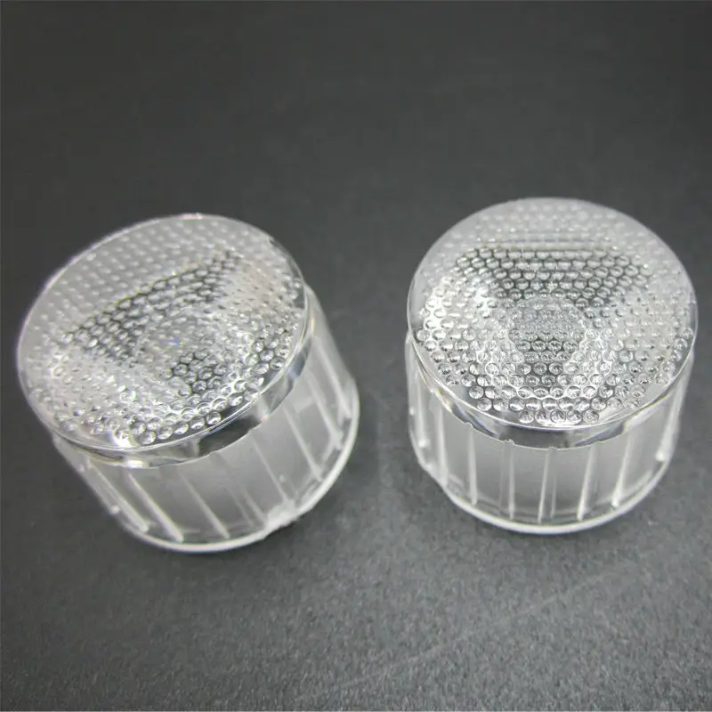 

100pcs LED Lens Waterproof 15 45 60 90 Degree 1W 3W High Power LEDs Optical PMMA Lenses Holder For Wall Washer Lamp