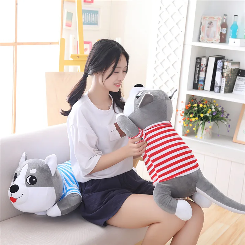 80-120cm Cute Plush Dog Cartoon Stuffed Animal Soft Husky With Funny Expression Puppy Kids Toys Children Girlfriend Gift
80-120cm Cute Plush Dog Cartoon Stuffed Animal Soft Husky With Funny Expression Puppy Kids Toys Children Girlfriend Gift