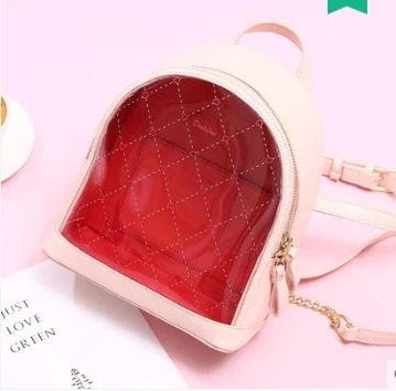 Princess sweet lolita bag Summer and spring fashionable and casual Korean version transparent backpack tide women DLM021
Princess sweet lolita bag Summer and spring fashionable and casual Korean version transparent backpack tide women DLM021