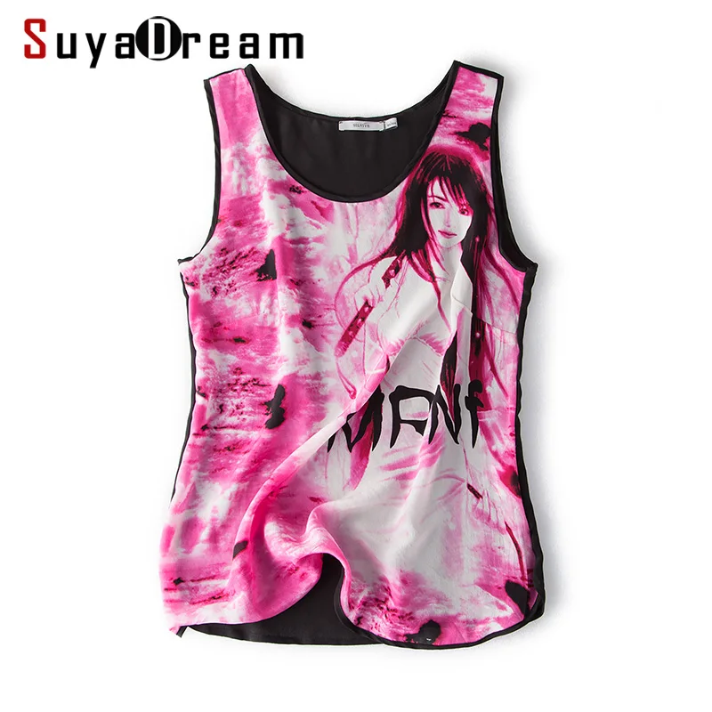 Women Tanks 100% REAL SILK CREPE Printed Tank Top 2022 Summer Shirt Silk Shirt for Women
Women Tanks 100% REAL SILK CREPE Printed Tank Top 2022 Summer Shirt Silk Shirt for Women