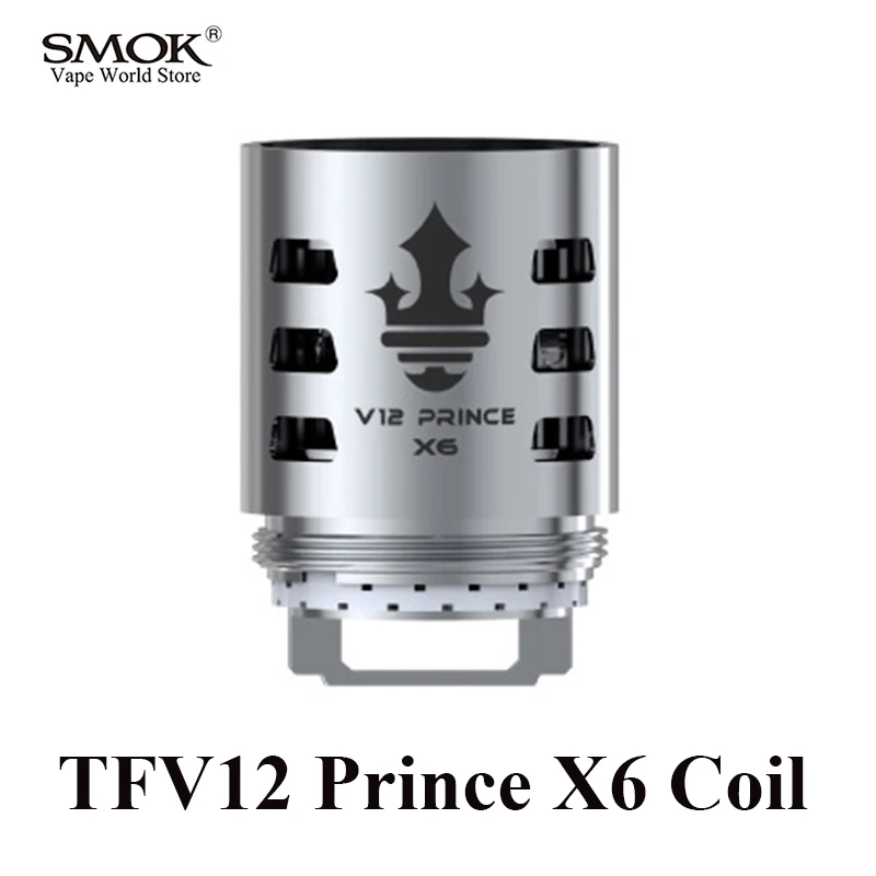Электронная сигарета SMOK TFV12 Prince X6 в катушке, вейп бокс мод, набор Mag, атомайзер Stick Prince Core 3 шт./лот S204
Электронная сигарета SMOK TFV12 Prince X6 в катушке, вейп бокс мод, набор Mag, атомайзер Stick Prince Core 3 шт./лот S204