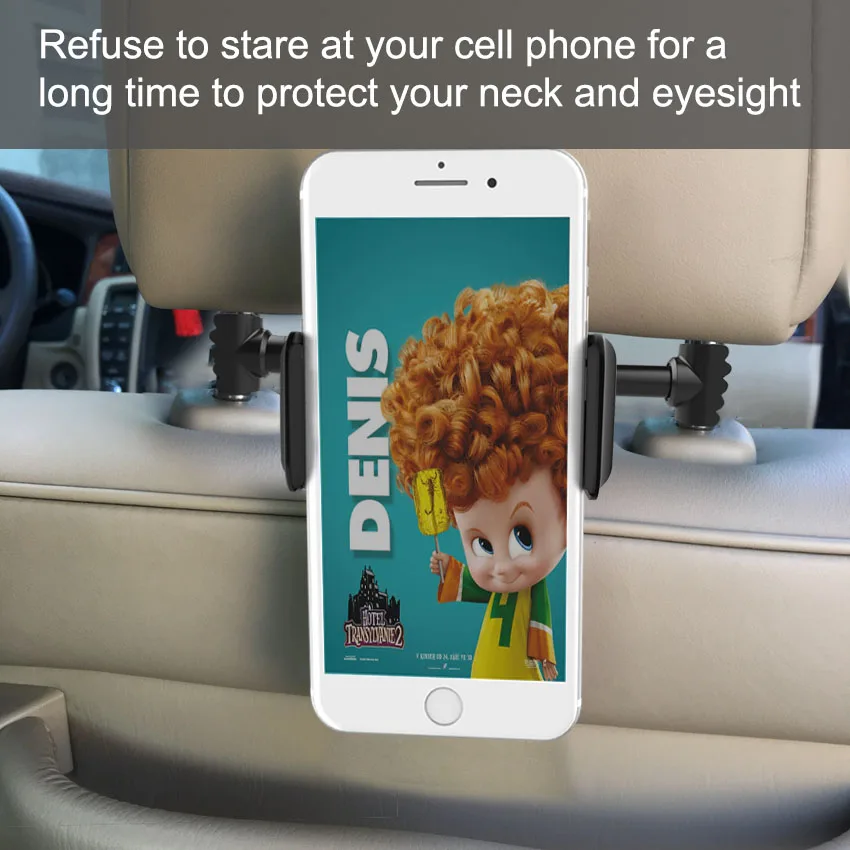 XMXCZKJ Car Back seat Pillow 360 Degree Rotation Adjustable Phone Holder Stand for 4-6.2 inch phone for iPhone 8 11 xiaomi
XMXCZKJ Car Back seat Pillow 360 Degree Rotation Adjustable Phone Holder Stand for 4-6.2 inch phone for iPhone 8 11 xiaomi