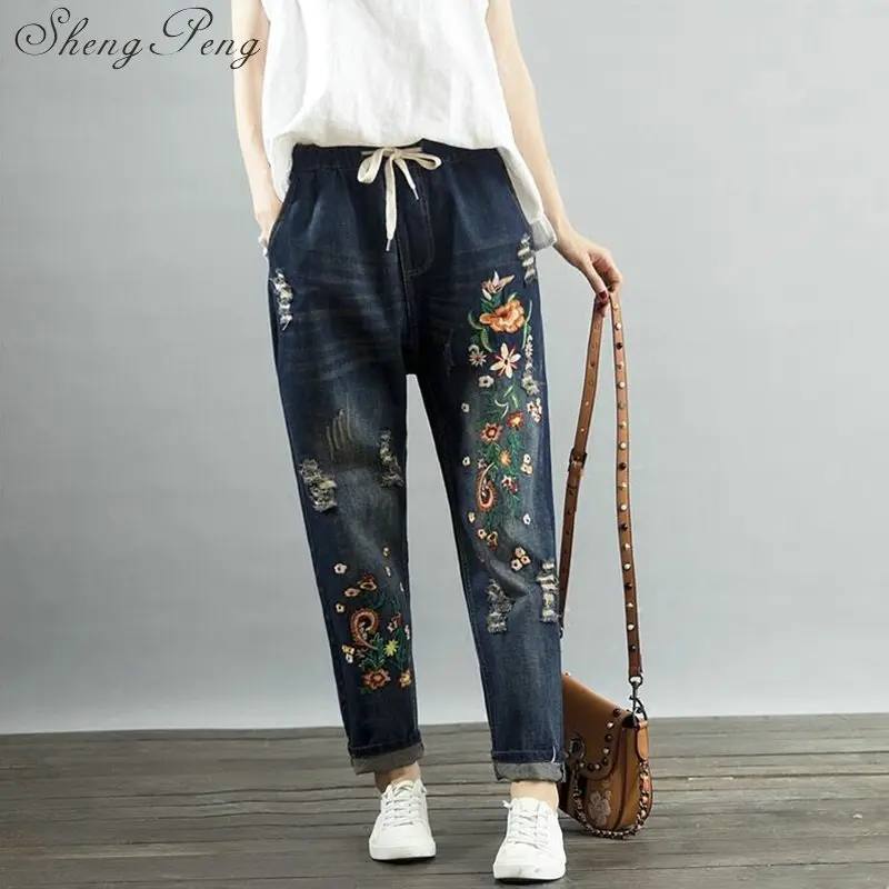 Jeans 2018 Women embroidery jeans female jeans with embroidery boyfriend jeans for women trousers high waist CC289
Jeans 2018 Women embroidery jeans female jeans with embroidery boyfriend jeans for women trousers high waist CC289