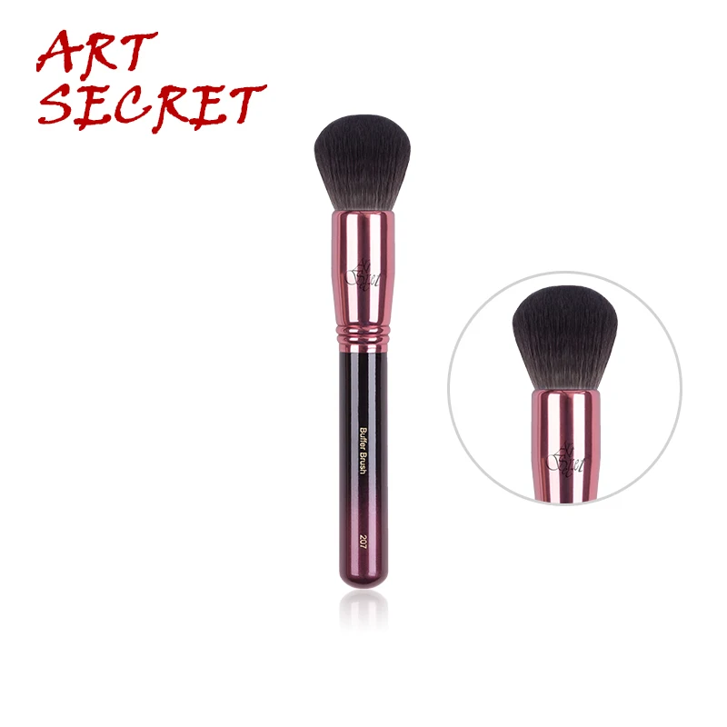 Artsecret 207 Buffer Brush Makeup Brushes Cosmetic Tools Soft Synthetic Hair Laser Logo Rose Aluminum Ferrule Wooden Handle
Artsecret 207 Buffer Brush Makeup Brushes Cosmetic Tools Soft Synthetic Hair Laser Logo Rose Aluminum Ferrule Wooden Handle