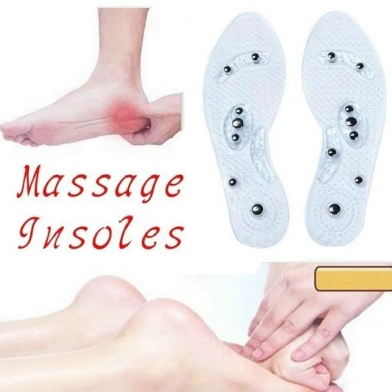 1Pair Gel Insoles Silicone Feet Magnetic Therapy Health Care Tool for Men Comfort Pads Foot Care Relaxation Tool Kit
1Pair Gel Insoles Silicone Feet Magnetic Therapy Health Care Tool for Men Comfort Pads Foot Care Relaxation Tool Kit