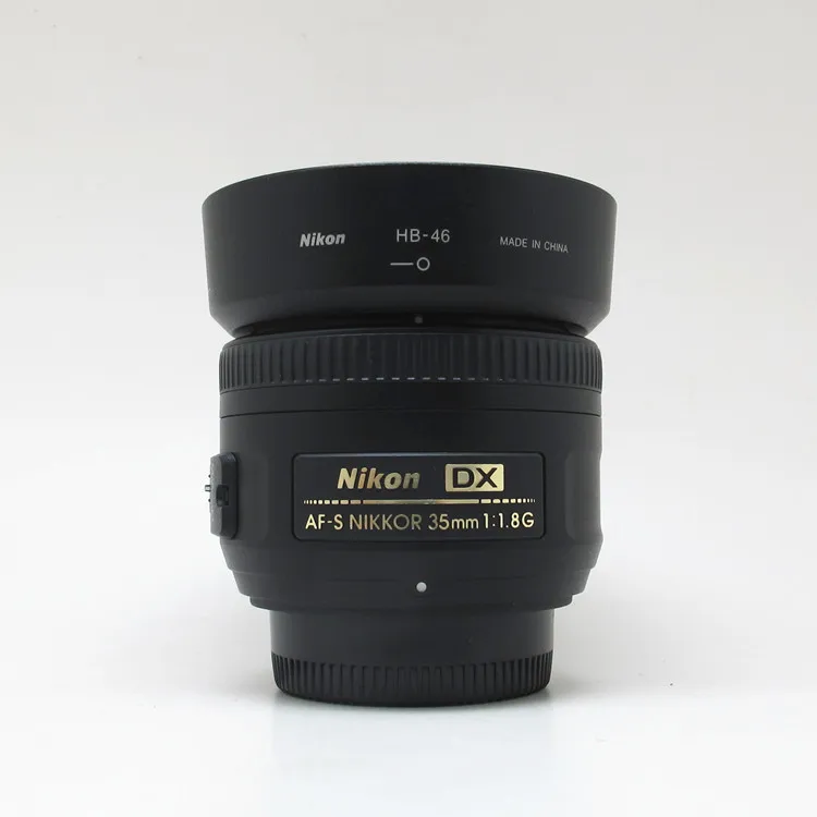

USED Nikon AF-S DX NIKKOR 35mm f/1.8G Lens with Auto Focus for Nikon DSLR Cameras