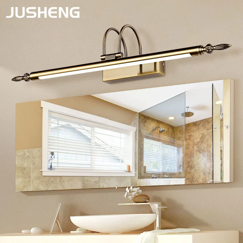 Bathroom Mirror Lamp Waterproof Retro Bronze/Nickel Cabinet Vanity Mirror Lights Led Wall Light Lamp vintage bathroom light L56/
Bathroom Mirror Lamp Waterproof Retro Bronze/Nickel Cabinet Vanity Mirror Lights Led Wall Light Lamp vintage bathroom light L56/
