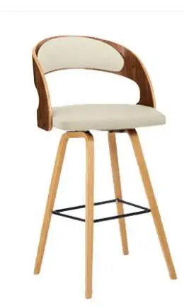 Solid wood bar chair leisure creative high stool personality bar chair modern simple backrest high stool.
Solid wood bar chair leisure creative high stool personality bar chair modern simple backrest high stool.