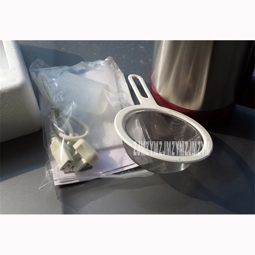 220V/50Hz Household Soy-Milk DJ12B-A603DG 1.2L SOYMILK MAKER 1000W Heating power Soybean-Milk machine Stainless Steel red
220V/50Hz Household Soy-Milk DJ12B-A603DG 1.2L SOYMILK MAKER 1000W Heating power Soybean-Milk machine Stainless Steel red