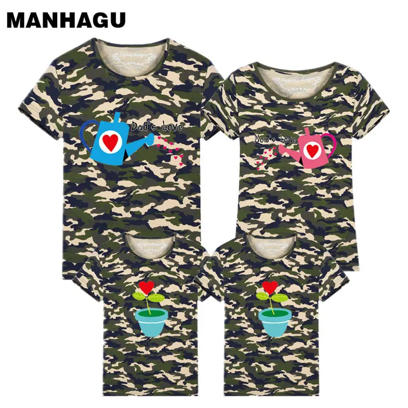 Mother daughter matching clothes the seeds of love family Army Camouflage Look matching outfits father mother son baby T-shirt
Mother daughter matching clothes the seeds of love family Army Camouflage Look matching outfits father mother son baby T-shirt