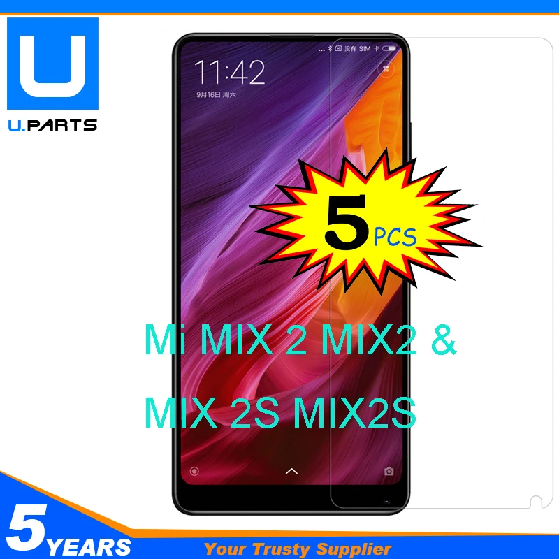 5 шт./лот закаленное стекло для Xiaomi Mi MIX 2 MIX2 & MIX 2S MIX2S Защитная пленка для экрана
5 шт./лот закаленное стекло для Xiaomi Mi MIX 2 MIX2 & MIX 2S MIX2S Защитная пленка для экрана
