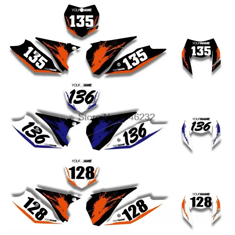 H2CNC Custom Number Plate Background Graphics Sticker & Decal For KTM 125 200 250 300 450 500 EXC 2014 2015 2016
H2CNC Custom Number Plate Background Graphics Sticker & Decal For KTM 125 200 250 300 450 500 EXC 2014 2015 2016