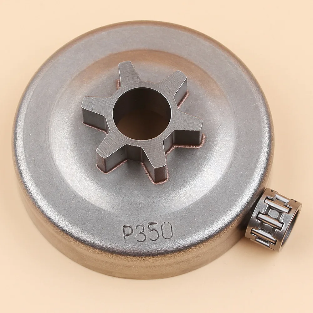 3/8" 6T Clutch Drum Sprocket Rim Bearing Kit For Partner 350 351 352 370 371 390 420 Chainsaw Replacement Parts
3/8" 6T Clutch Drum Sprocket Rim Bearing Kit For Partner 350 351 352 370 371 390 420 Chainsaw Replacement Parts
