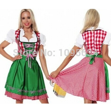 free shipping halloween costumes for women ladies knee length green beer maid oktoberfest costume S M L XL 2XL
free shipping halloween costumes for women ladies knee length green beer maid oktoberfest costume S M L XL 2XL