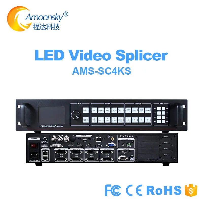 Полноцветный видеопроцессор SDI SC4KS, 4K * 2k, аналог vdwall lvp7000, видеоконтроллер для показа больших событий, экран
Полноцветный видеопроцессор SDI SC4KS, 4K * 2k, аналог vdwall lvp7000, видеоконтроллер для показа больших событий, экран