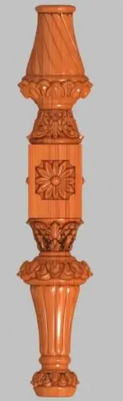 Furniture leg CNC Router relief model STL format 3D model artcam type3 cnc engraving M195
Furniture leg CNC Router relief model STL format 3D model artcam type3 cnc engraving M195