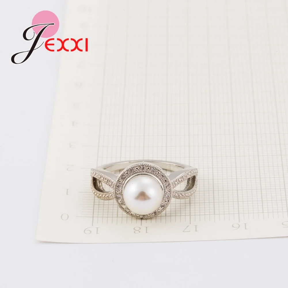 New Arrival Brand Austrian Crystal Wedding 925 Sterling Silver Simulated pearl Rings for Women Vintage New Sale Hot
New Arrival Brand Austrian Crystal Wedding 925 Sterling Silver Simulated pearl Rings for Women Vintage New Sale Hot