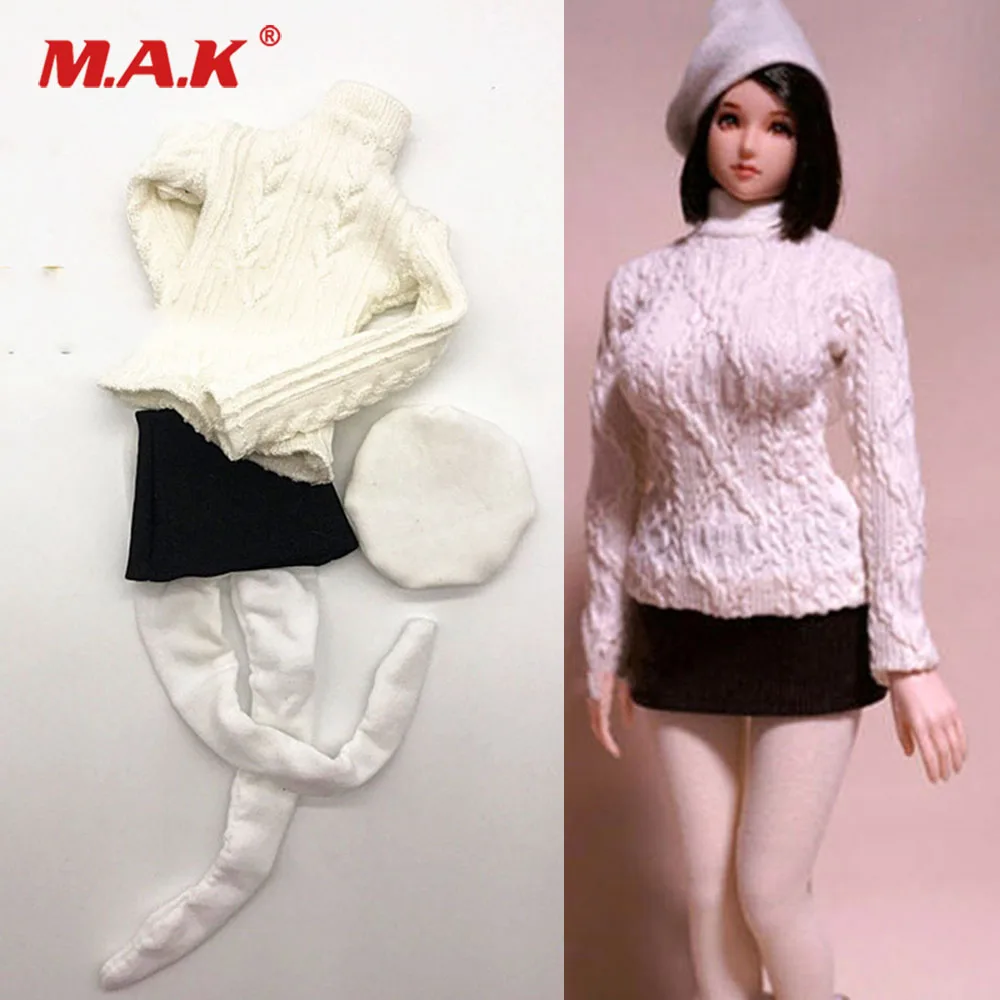 Комплект женской одежды в масштабе 1/6, шапка, свитер, юбка, колготки, модель для 12 дюймов, аксессуар для тела
Комплект женской одежды в масштабе 1/6, шапка, свитер, юбка, колготки, модель для 12 дюймов, аксессуар для тела