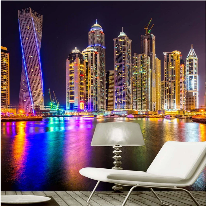 beibehang Custom 3D Wallpaper Aesthetic City Scenery Night Scene Arcade Background Wall Murals
beibehang Custom 3D Wallpaper Aesthetic City Scenery Night Scene Arcade Background Wall Murals