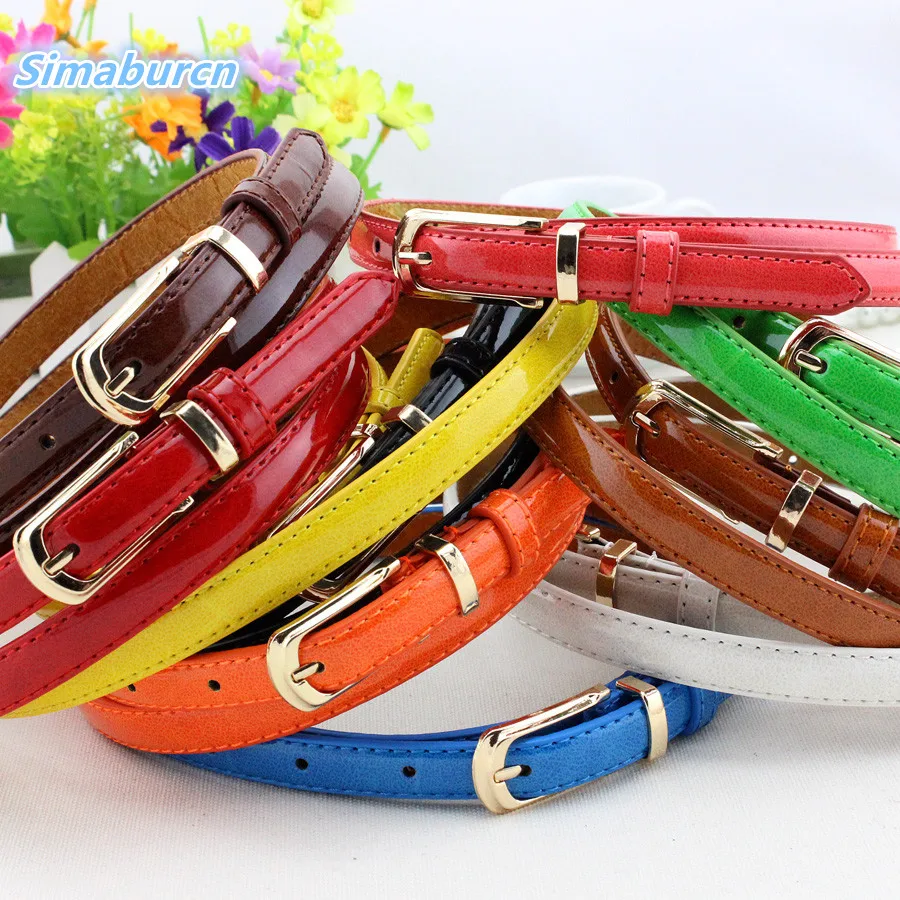 Casual Brand Multicolor Waist Fine Belt Women PU Leather Candy Color Luxury Girl Belts For Female Simple Buckle Ladies Waistband
Casual Brand Multicolor Waist Fine Belt Women PU Leather Candy Color Luxury Girl Belts For Female Simple Buckle Ladies Waistband