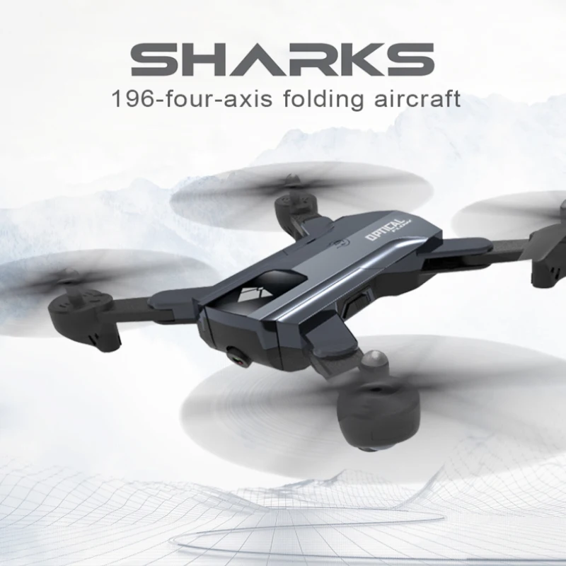Новейший складной wifi fpv Радиоуправляемый Дрон игрушка с hd камерой Безголовый