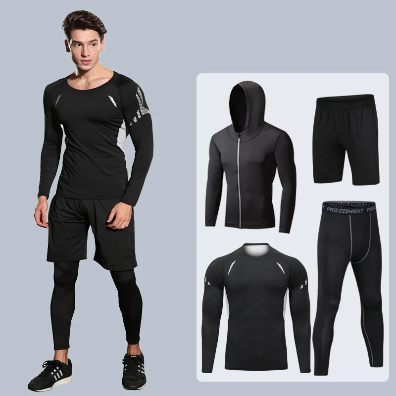 2019 Men's Sport Suits Quick Dry Basketball Sports Running Sets Compression Gym Fitness Sportswear Jogging Running Suits Clothes
2019 Men's Sport Suits Quick Dry Basketball Sports Running Sets Compression Gym Fitness Sportswear Jogging Running Suits Clothes