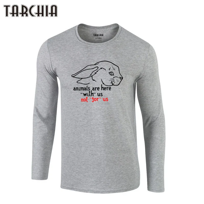 TARCHIA Fashion Men New Homme T-Shirt 100% Cotton Animals Rabbit Head Plus Size Men's Tee Tee 2021 Brand Eur Size Long Sleeve
TARCHIA Fashion Men New Homme T-Shirt 100% Cotton Animals Rabbit Head Plus Size Men's Tee Tee 2021 Brand Eur Size Long Sleeve
