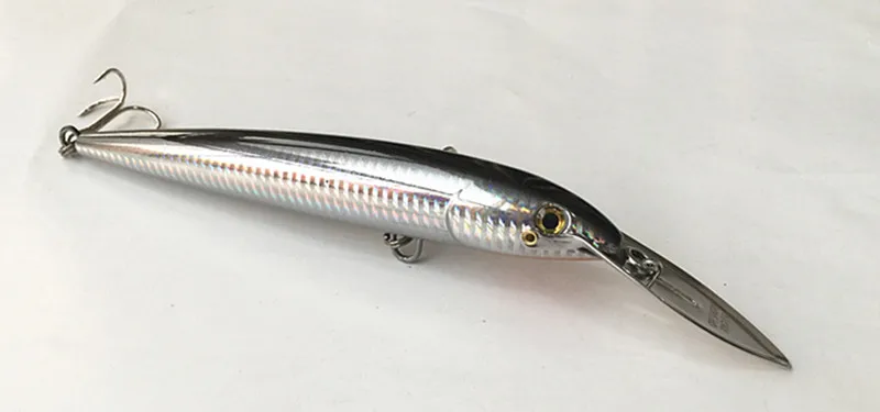 18cm 65g Sea Fishing Lure Professional Fishing Tackle Stainless Steel Lip Floating Type Deep Dive Bait
18cm 65g Sea Fishing Lure Professional Fishing Tackle Stainless Steel Lip Floating Type Deep Dive Bait