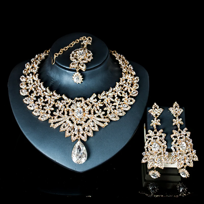 LAN PALACE Forehead accessories parure bijoux femme mariage nigerian necklace and earrings for party india jewelry free shipping
LAN PALACE Forehead accessories parure bijoux femme mariage nigerian necklace and earrings for party india jewelry free shipping