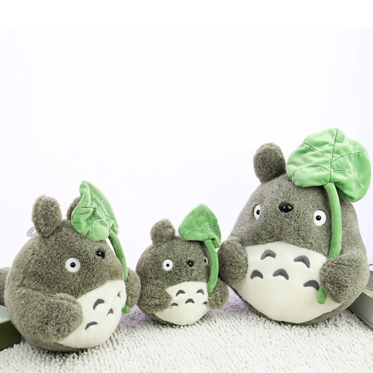 2016 Creative New Year Gifts Miyazaki Genuine Lotus leaf Totoro Large Plush Dolls Wedding Valentine's day Gift Quality
2016 Creative New Year Gifts Miyazaki Genuine Lotus leaf Totoro Large Plush Dolls Wedding Valentine's day Gift Quality