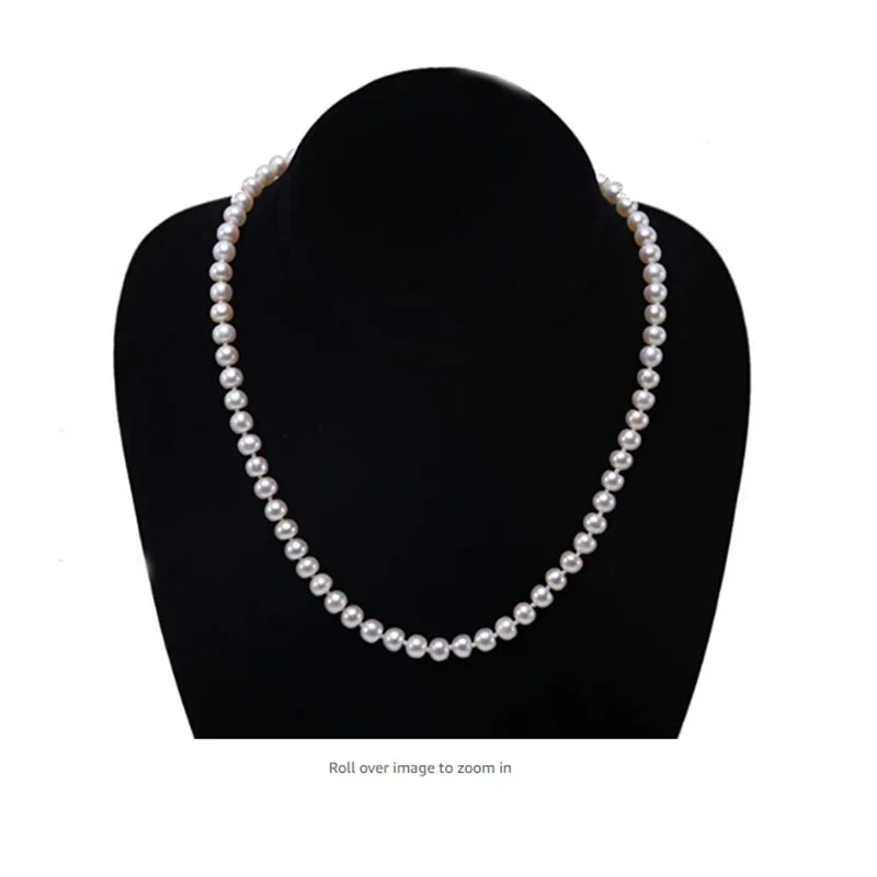 JYX Women Jewelry Set White Freshwater 6-7mm Cultured Pearl Necklace Bracelet Earrings Necklaces Set New Year Gift Lover
JYX Women Jewelry Set White Freshwater 6-7mm Cultured Pearl Necklace Bracelet Earrings Necklaces Set New Year Gift Lover