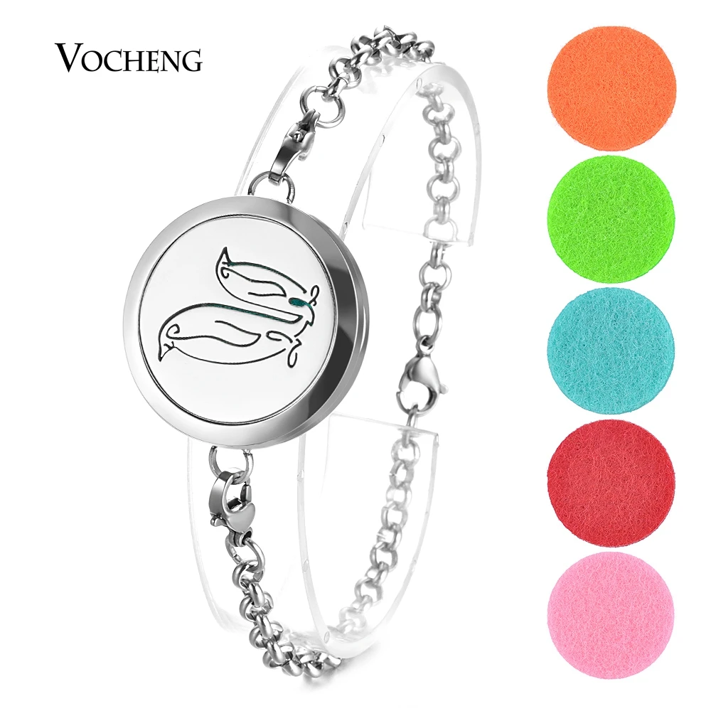 10pcs/lot Essential Oil Diffuser Bracelet Stainless Steel Animal Perfume Locket Bangle 2 Styles without Felt Pads VA-983*10
10pcs/lot Essential Oil Diffuser Bracelet Stainless Steel Animal Perfume Locket Bangle 2 Styles without Felt Pads VA-983*10