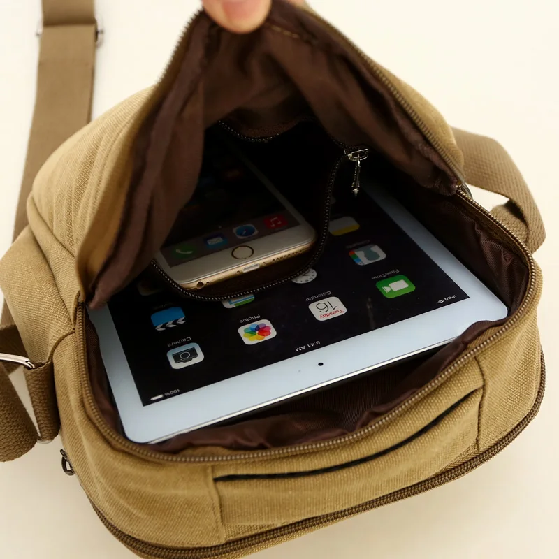 Canvas Shoulder Bag Preppy Style Flap For Men 100% Cotton Pure Color Messenger Bag Business men's bags Liesure Crossbody Bag
Canvas Shoulder Bag Preppy Style Flap For Men 100% Cotton Pure Color Messenger Bag Business men's bags Liesure Crossbody Bag