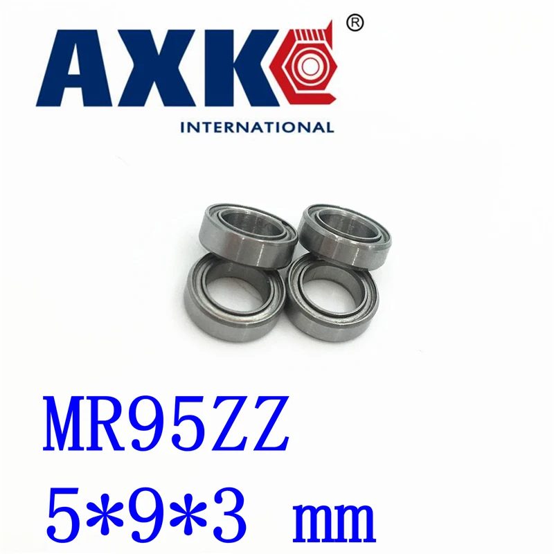 Axk Бесплатная доставка 10 шт. Mr95zz Abec-5 5x9x3 мм Глубокие шаровые подшипники Mr95 / L-950 Zz |
