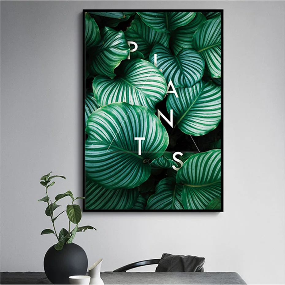 Nordic Minimalist Tropical Green Plants Wall Art Canvas Paintings Natural Wall Prints Posters on Canvas Living Room Home Decor
Nordic Minimalist Tropical Green Plants Wall Art Canvas Paintings Natural Wall Prints Posters on Canvas Living Room Home Decor