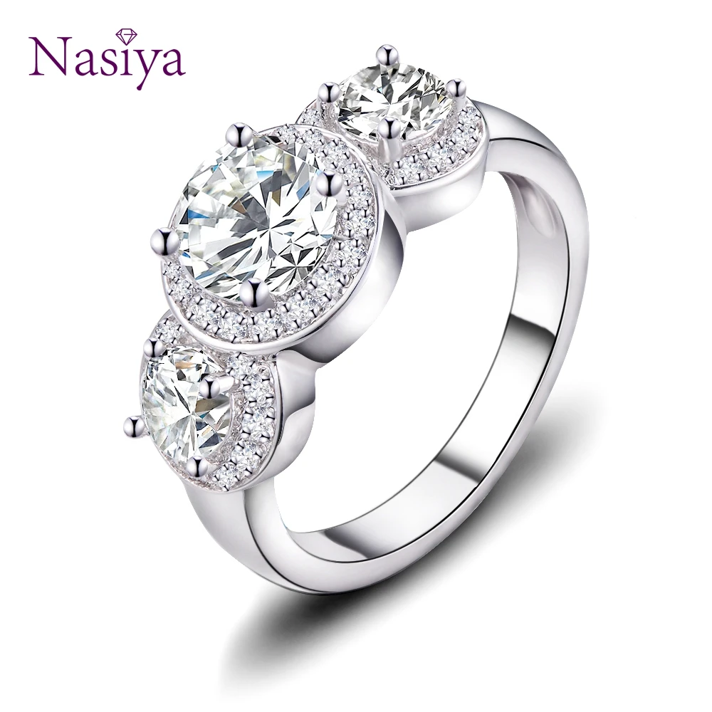 Fashion Silver Color Wedding Rings With Cubic Zircon Crystal Ring New Brand Bijoux For Women Fashion Engagement Jewelry Gift
Fashion Silver Color Wedding Rings With Cubic Zircon Crystal Ring New Brand Bijoux For Women Fashion Engagement Jewelry Gift