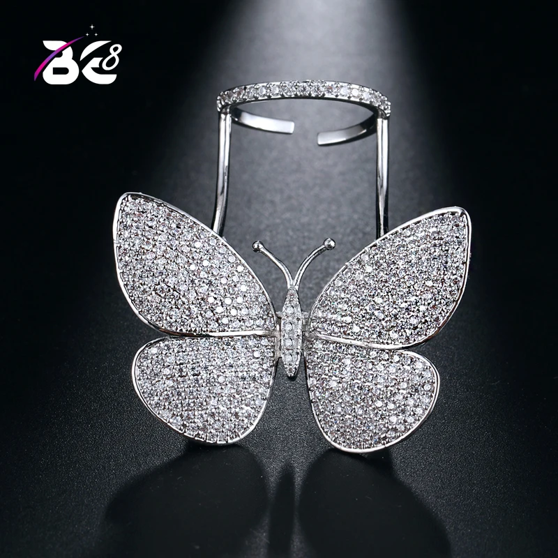 Be 8 Brand High Quality Fashionable Unique Cubic Zirconia Micro Paved Rings, Fashion Butterfly Shaped Party Jewelry Gift R084
Be 8 Brand High Quality Fashionable Unique Cubic Zirconia Micro Paved Rings, Fashion Butterfly Shaped Party Jewelry Gift R084