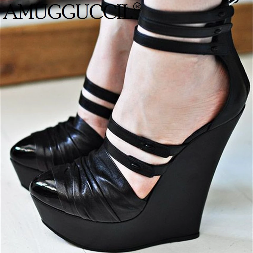 2021 New Arrival Plus Big Size 35-48 Black Zip Fashion High Heel Platform Girls Females Lady Wedge Shoes Women Pumps D1279
2021 New Arrival Plus Big Size 35-48 Black Zip Fashion High Heel Platform Girls Females Lady Wedge Shoes Women Pumps D1279