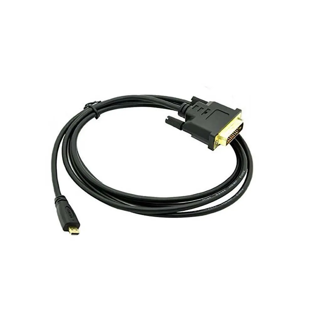 Micro HDM to DVI 24+1 Pin DVI-D Cable Male to Male for HD Quality Video Transmission
Micro HDM to DVI 24+1 Pin DVI-D Cable Male to Male for HD Quality Video Transmission