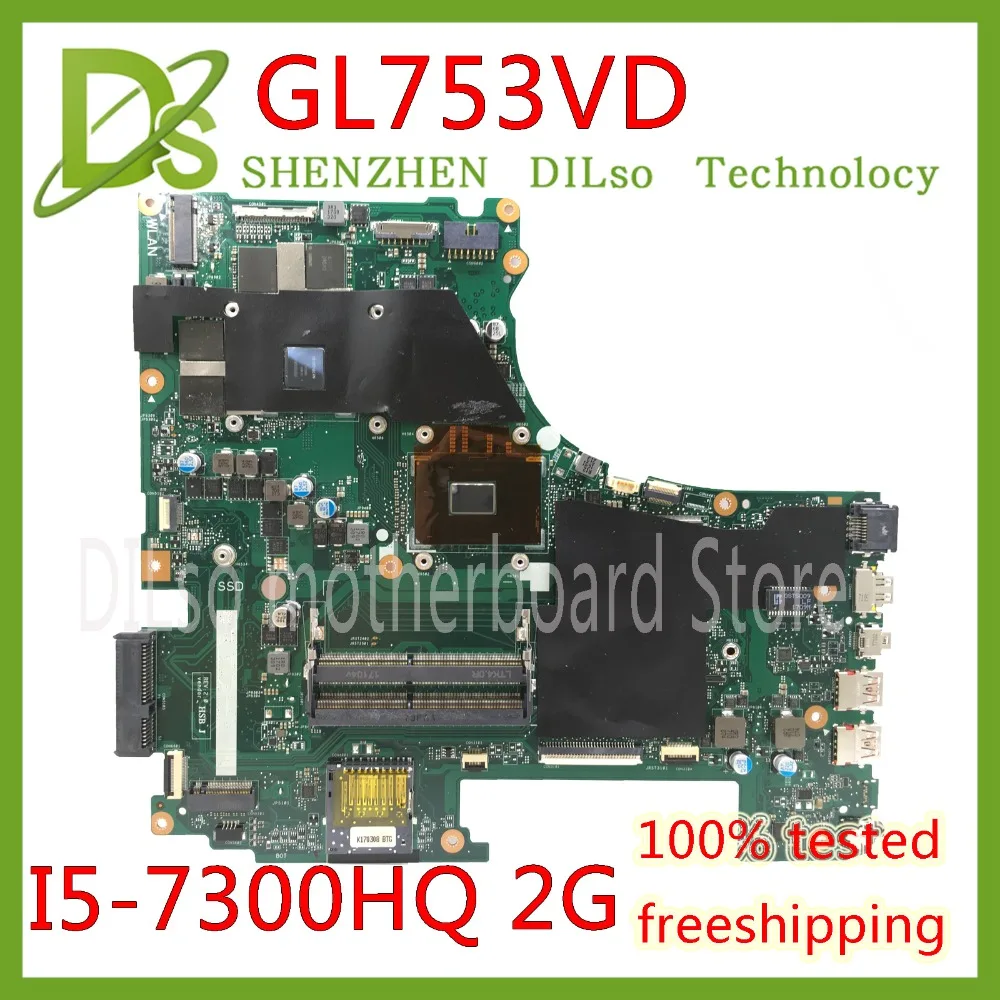 KEFU GL753VD для ASUS GL753VD материнская плата для ноутбука GTX1050M материнская плата 4G Видео память I5-7300HQ ЦП тест работа 100%!
KEFU GL753VD для ASUS GL753VD материнская плата для ноутбука GTX1050M материнская плата 4G Видео память I5-7300HQ ЦП тест работа 100%!