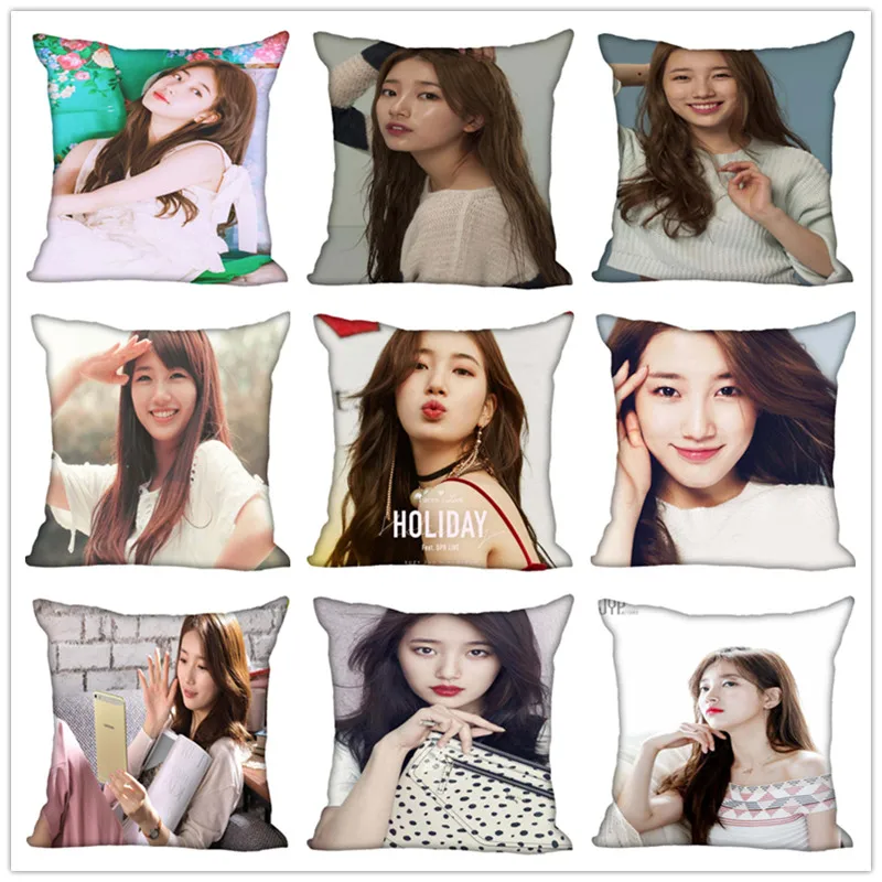 Чехол Bae Suzy на заказ, квадратная подушка, чехол на молнии для спальни, домашняя наволочка, чехол большего размера 40x40 см, лучший подарок
Чехол Bae Suzy на заказ, квадратная подушка, чехол на молнии для спальни, домашняя наволочка, чехол большего размера 40x40 см, лучший подарок