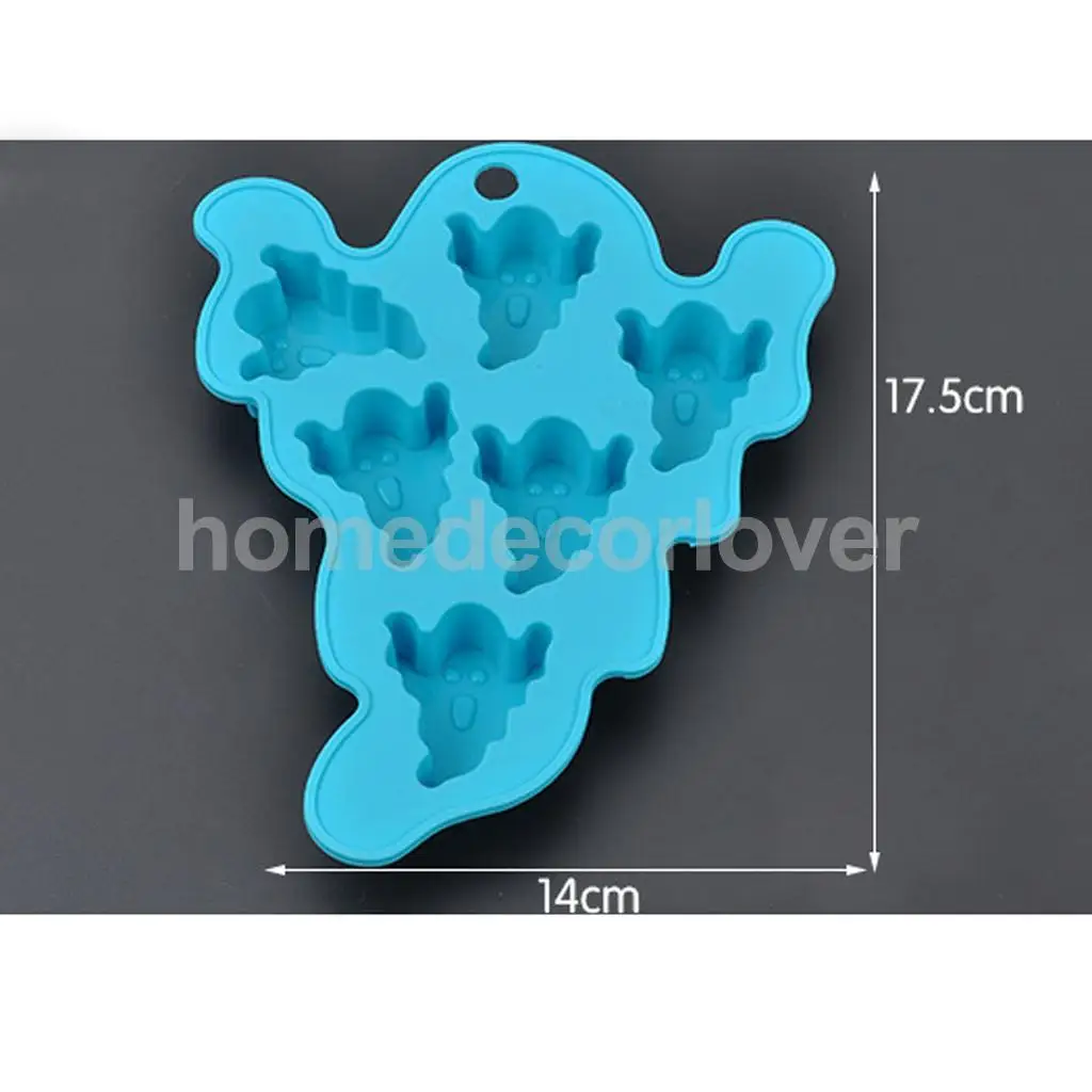 MagiDeal 4 Type Novel Silicone Sculpt Skull, Ghost, Bat, Witch Mold Fondant Chocolate Cake Decorating Baking Mold Safe for Oven
MagiDeal 4 Type Novel Silicone Sculpt Skull, Ghost, Bat, Witch Mold Fondant Chocolate Cake Decorating Baking Mold Safe for Oven