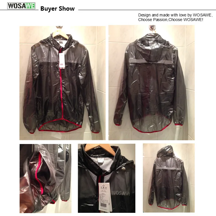 WOSAWE Cycling Jacket Waterproof Windproof Outerwear Running MTB Bike Bicycle Rain Jackets Jersey Cycling Clothing
WOSAWE Cycling Jacket Waterproof Windproof Outerwear Running MTB Bike Bicycle Rain Jackets Jersey Cycling Clothing