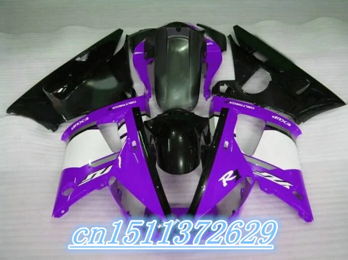 Dor-purple black white Fairing Kit for YZF R1 00-01 YZF-R1 2000-2001 YZF1000 1000 YZFR1 00 01 2000 2001 D
Dor-purple black white Fairing Kit for YZF R1 00-01 YZF-R1 2000-2001 YZF1000 1000 YZFR1 00 01 2000 2001 D