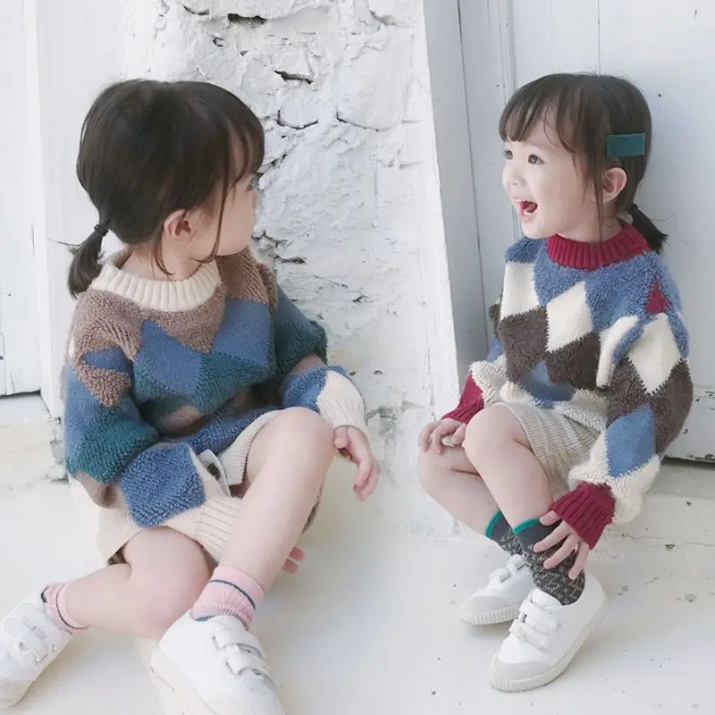 Baby Girls Sweater Winter Warm Tops Knitted Sweater Shirt for Kids Girl Thick Winter Clothes Fashion Children Clothing
Baby Girls Sweater Winter Warm Tops Knitted Sweater Shirt for Kids Girl Thick Winter Clothes Fashion Children Clothing